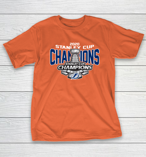 Stanley Cup Champions NHL Tampa Bay Lightning 2020 Stanley Cup Women's  V-Neck T-Shirt