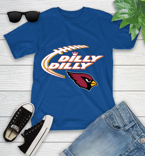 NFL Arizona Cardinals Dilly Dilly Football Sports Youth T-Shirt 9