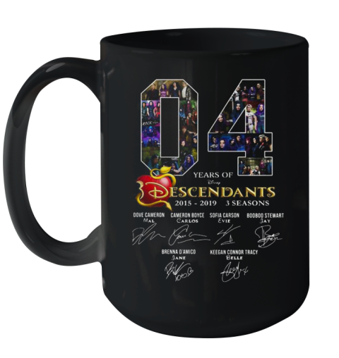 04 Years Of Descendants 2015 2019 3 Seasons Signature Ceramic Mug 15oz
