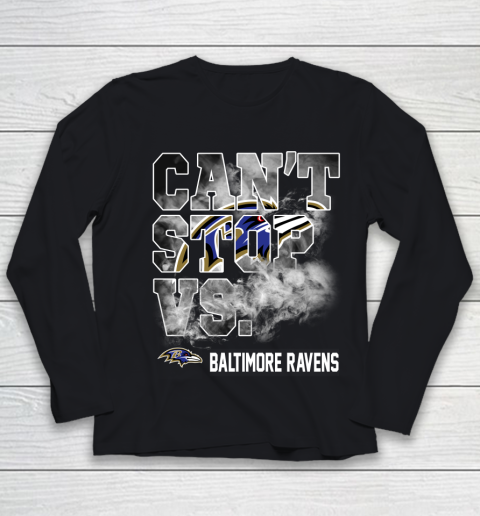 NFL Baltimore Ravens Can't Stop Vs Youth Long Sleeve