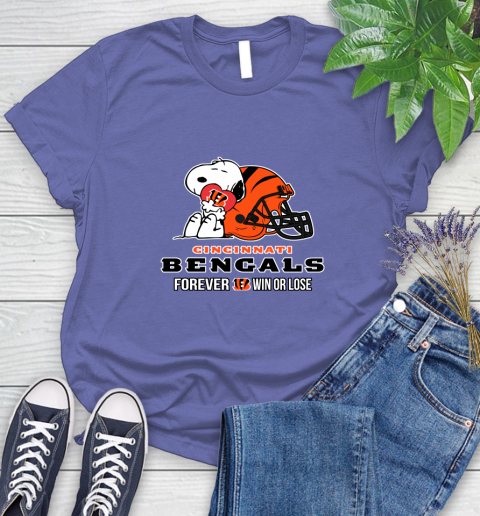 NFL The Peanuts Movie Snoopy Forever Win Or Lose Football Cincinnati Bengals 101