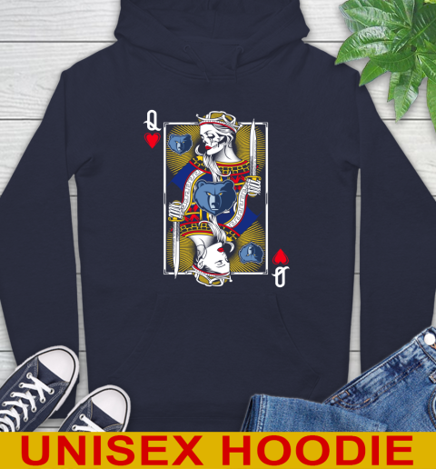 NBA Basketball Memphis Grizzlies The Queen Of Hearts Card Shirt Hoodie 3