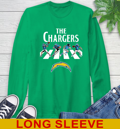 NFL Football Los Angeles Chargers The Beatles Rock Band Shirt Long Sleeve T-Shirt 8