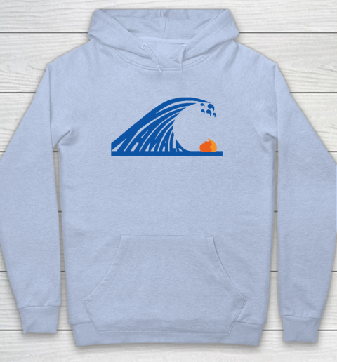 Blue Wave For Kamala Harris Trump Funny Hoodie 5