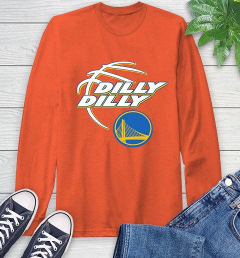 NBA Golden State Warriors Dilly Dilly Basketball Sports Long Sleeve T-Shirt 5