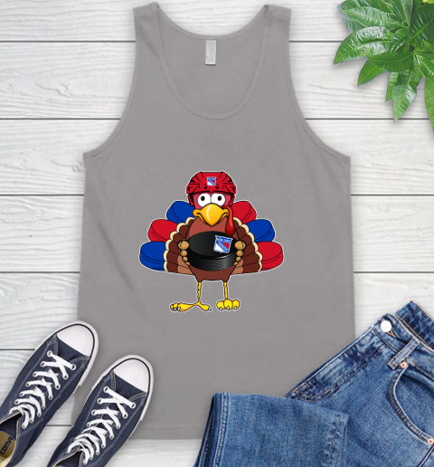 New York Rangers Turkey Thanksgiving Day Tank Top 4