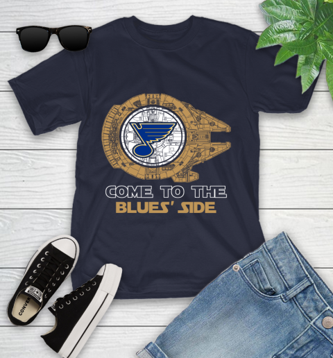 NHL Come To The St.Louis Blues Wars Hockey Sports Youth T-Shirt 2