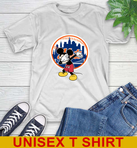 New York Mets MLB Baseball Dabbing Mickey Disney Sports T-Shirt