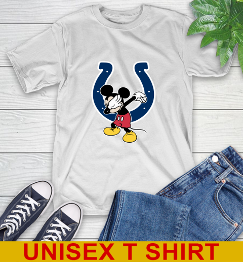 Indianapolis Colts NFL Football Dabbing Mickey Disney Sports T-Shirt