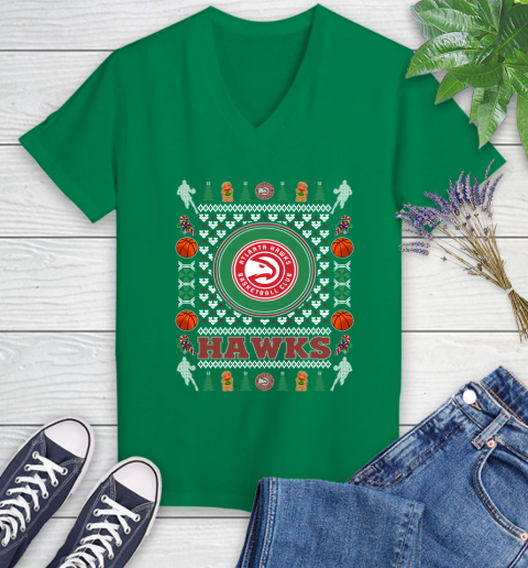Atlanta Hawks Merry Christmas NBA Basketball Loyal Fan Ugly Shirt 78