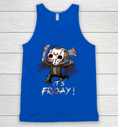 Funny Friday 13th Jason Funny Halloween Horror Tank Top 4