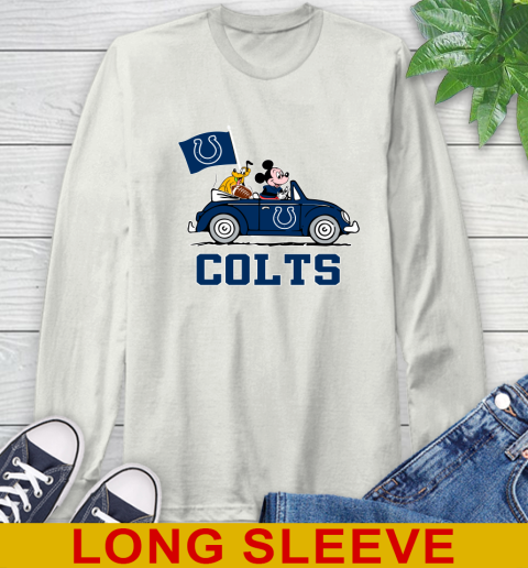 NFL Football Indianapolis Colts Pluto Mickey Driving Disney Shirt Long Sleeve T-Shirt 13 NFL Football Indianapolis Colts Pluto Mickey Driving Disney Shirt Long Sleeve T-Shirt - Image 13