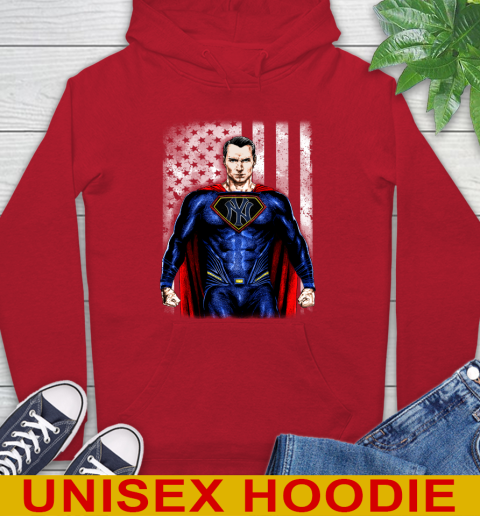 MLB Baseball New York Yankees Superman DC Shirt Hoodie 10