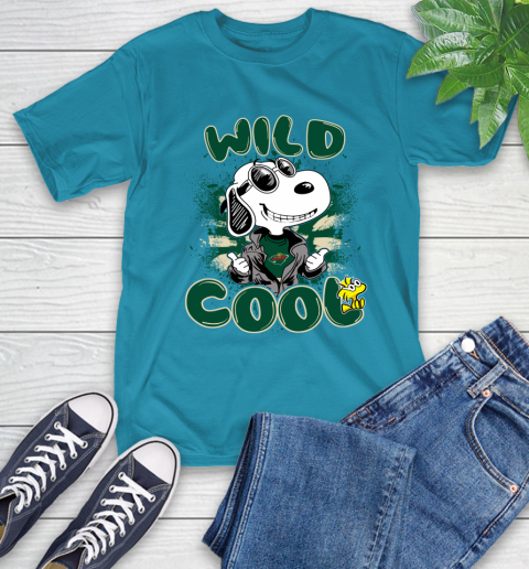 NHL Hockey Minnesota Wild Cool Snoopy Shirt T-Shirt 11 NHL Hockey Minnesota Wild Cool Snoopy Shirt T-Shirt - Image 11