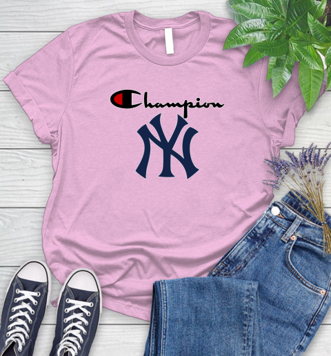 MLB Baseball New York Yankees Champion Shirt Women's T-Shirt 8