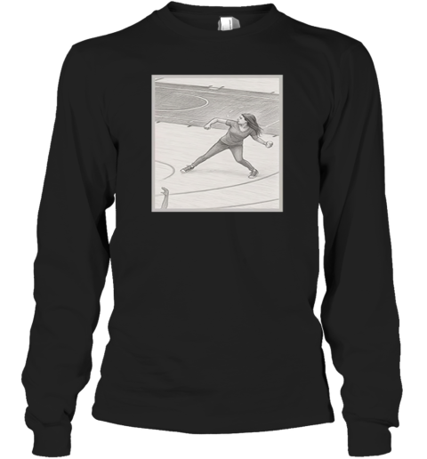 Kelsey Plum Throwing Premium Long Sleeve T-Shirt