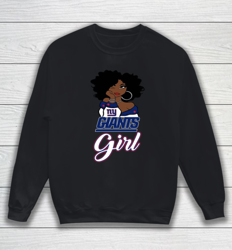 New York Giants Girl NFL Sweatshirt