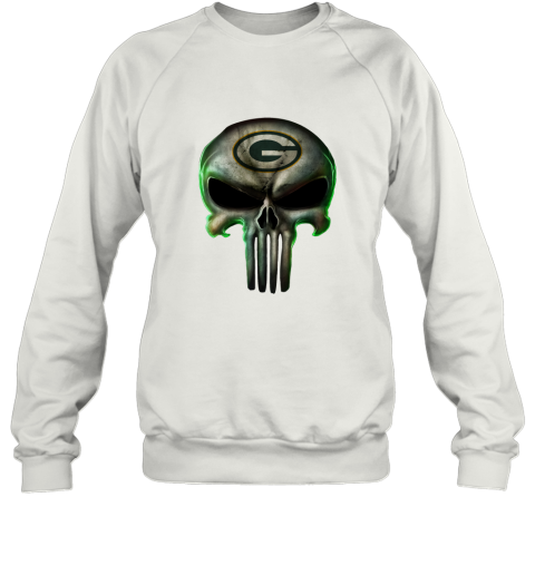 Green Bay Packers The Punisher Mashup Football Sweatshirt