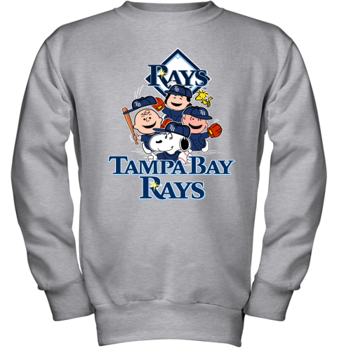 Peanuts Charlie Brown And Snoopy Playing Baseball Tampa Bay Rays T-shirt,  hoodie, sweater, long sleeve and tank top