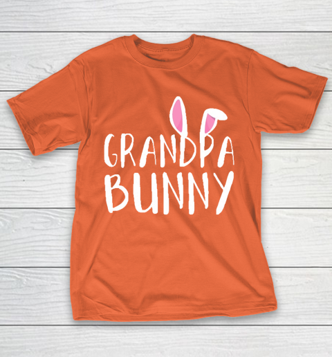 Grandpa Funny Gift Apparel  Grandpa Bunny Paps Family Matching Easter T-Shirt 4