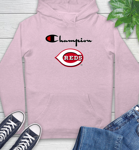 MLB Baseball Cincinnati Reds Champion Shirt Hoodie 9