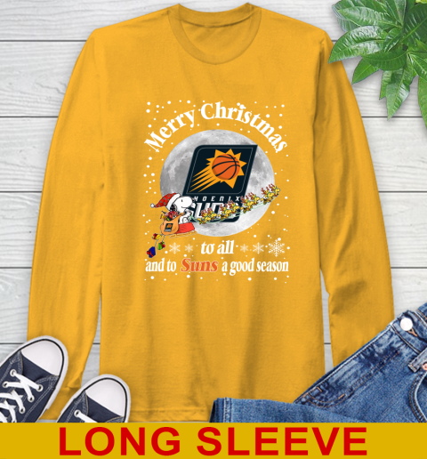 Phoenix Suns Merry Christmas To All And To Suns A Good Season NBA Basketball Sports Long Sleeve T-Shirt 2