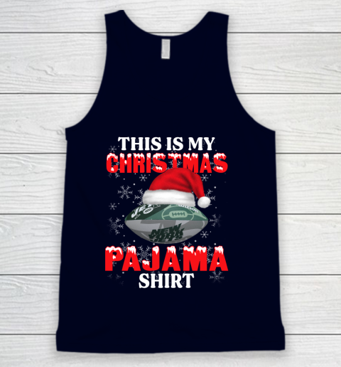 New York Jets This Is My Christmas Pajama Shirt NFL Tank Top 2