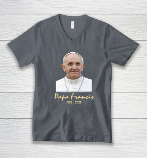 Rip Papa Pope Francis 2036  2025 V-Neck T-Shirt 3