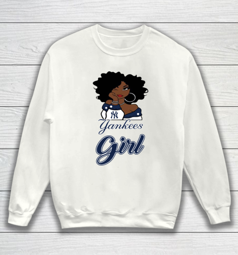 New York Yankeess Girl MLB Sweatshirt 2