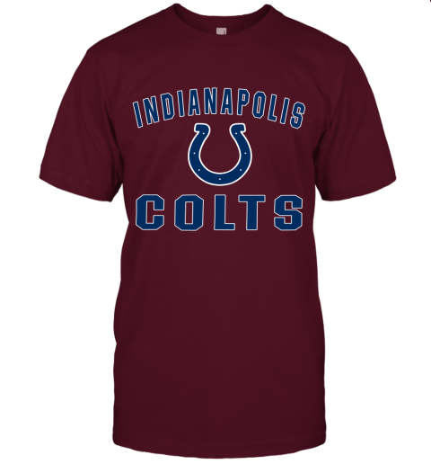 Indianapolis Colts NFL Line Gray Victory Unisex Jersey Tee