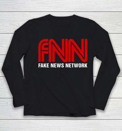 FNN T Shirt Fake News Network Youth Long Sleeve