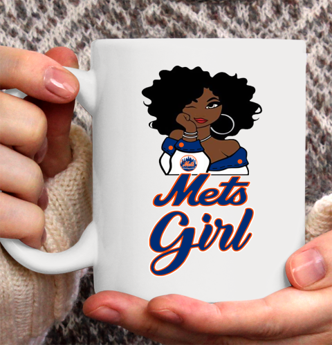 New York Metss Girl MLB Ceramic Mug 11oz 4