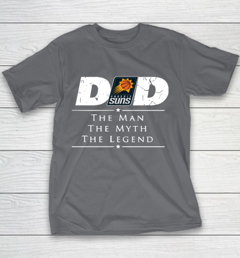 Phoenix Suns NBA Basketball Dad The Man The Myth The Legend Youth T-Shirt 5