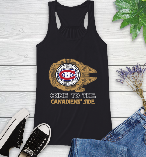NHL Come To The Montreal Canadiens Wars Hockey Sports Racerback Tank