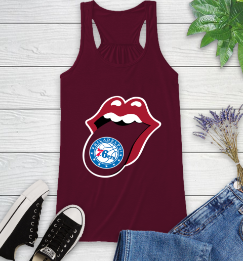 Philadelphia 76ers NBA Basketball Lips I Root For My Team Adoring Fan 39