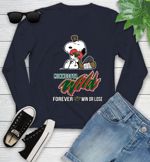 NHL The Peanuts Movie Snoopy Forever Win Or Lose Hockey Minnesota Wild 127