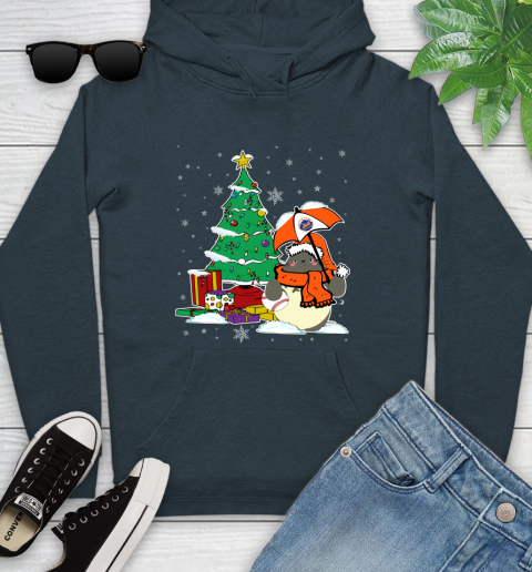New York Mets MLB Baseball Cute Tonari No Totoro Christmas Sports Youth Hoodie 10