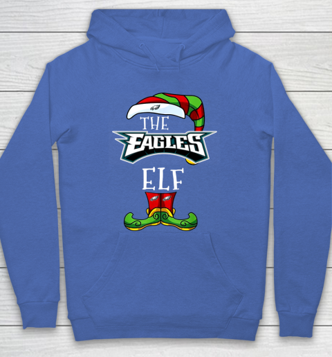 Philadelphia Eagles Christmas ELF Funny NFL Hoodie 6