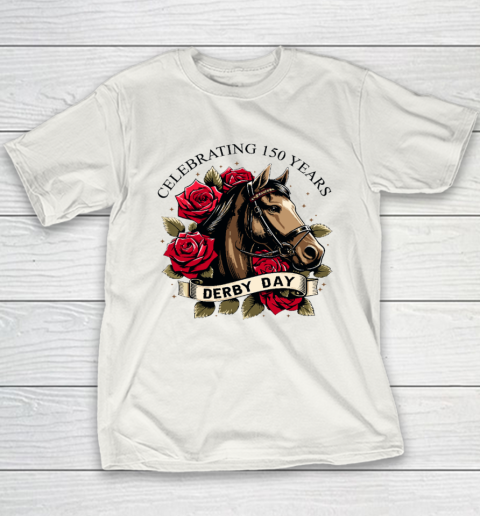 Celebrating 150 Years KY Derby Day Vintage Youth T-Shirt