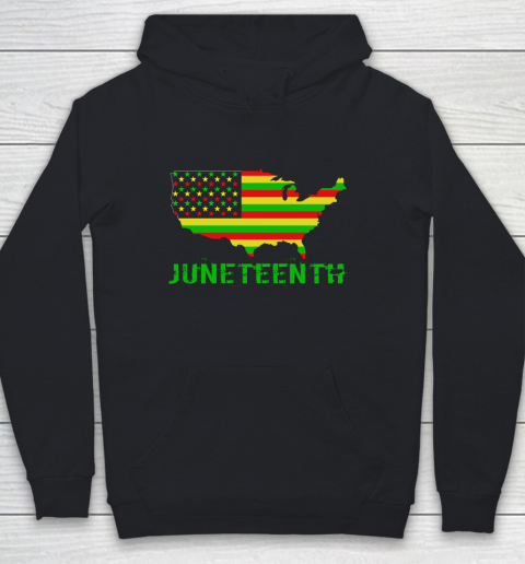 Juneteenth June 19th 1865 Black History Liberation Day Youth Hoodie