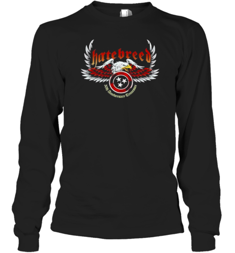 Hatebreed 30 Anniversary Tennessee Eagle Long Sleeve T-Shirt