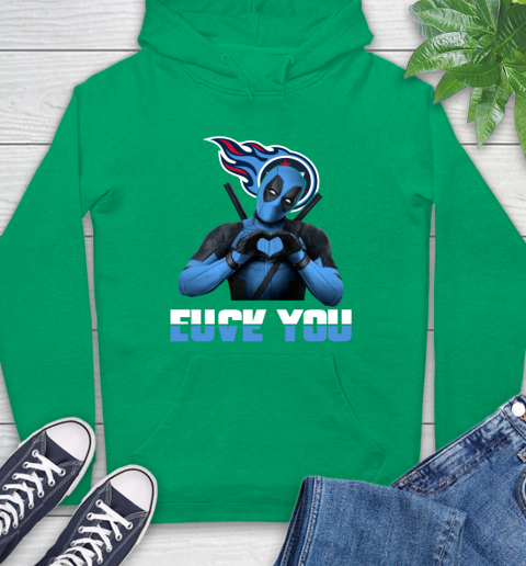 NHL Tennessee Titans Deadpool Love You Fuck You Football Sports Hoodie 8