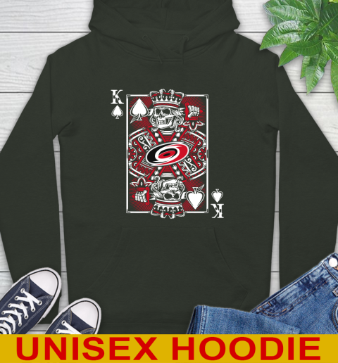 Carolina Hurricanes NHL Hockey The King Of Spades Death Cards Shirt Hoodie 12