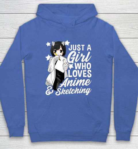 Anime drawing sales hoodie