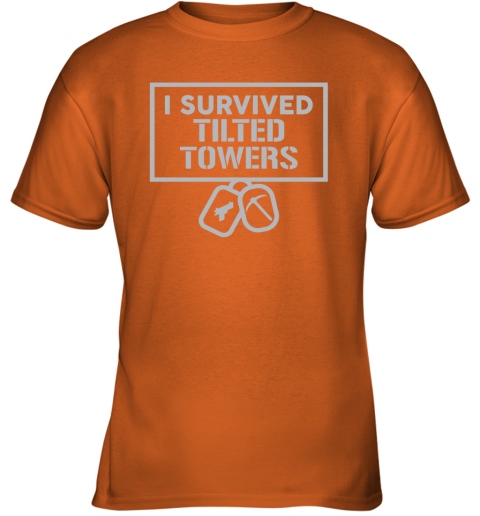 i survived tilted towers shirt