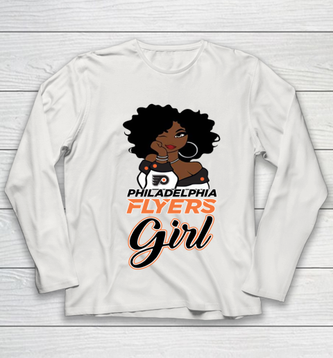 Philadelphia Flyers Girl NHL Youth Long Sleeve 11