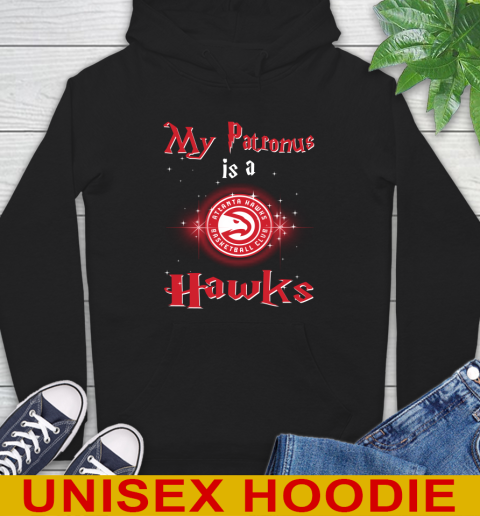 NBA Basketball Harry Potter My Patronus Is A Atlanta Hawks Hoodie