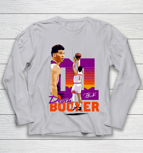 Devin Booker 01 Phoenix Suns Youth Long Sleeve 3