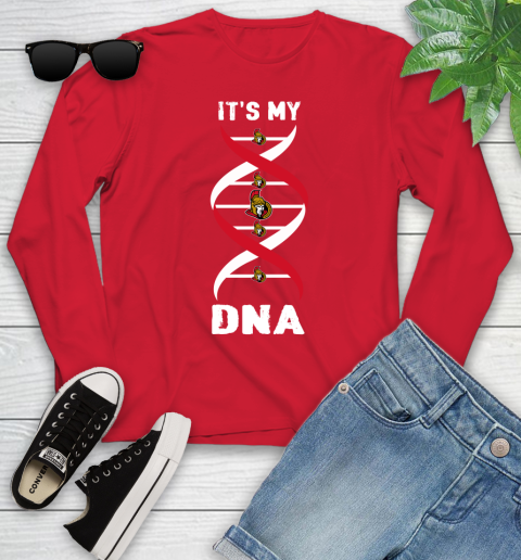 Ottawa Senators NHL Hockey It's My DNA Sports Youth Long Sleeve 11