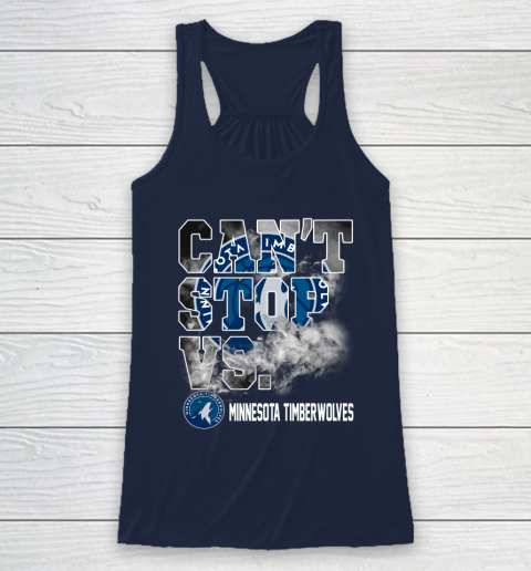 NBA Minnesota Timberwolves Basketball Can't Stop Vs Racerback Tank 8